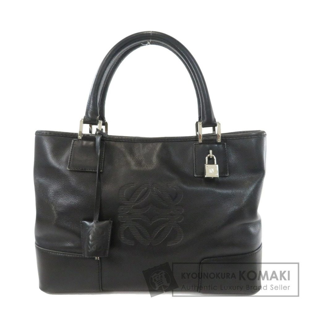 Loewe Anagram 2way Handbag Calfskin Leather